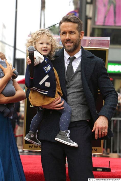 Ryan Reynolds Daughter James Is The Spitting Image Of Her Dad
