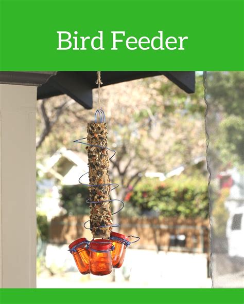 From growing your own food to diy projects for yourself or others, i'm here to help you learn a few new skills. Bird Feeder | Do it yourself crafts, Life hacks organization, Bird feeders