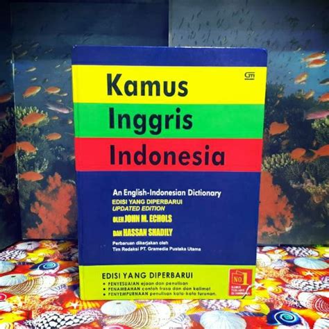 Jual Kamus Inggris Indonesia Edisi Yang Diperbarui Oleh John M Echols