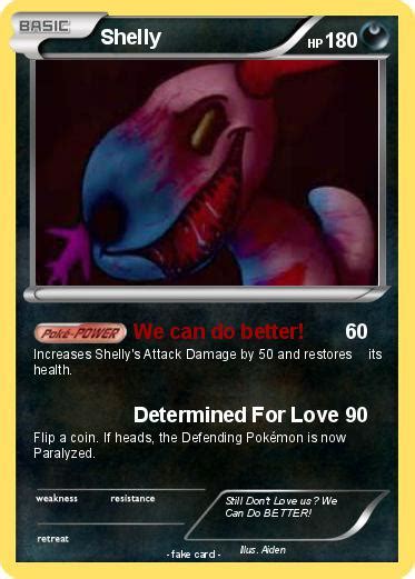 Pokémon Shelly 39 39 We Can Do Better My Pokemon Card