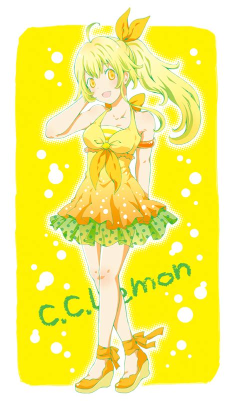 Cc Lemon Tan Drinks Personification Image 1421297 Zerochan