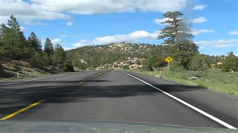 Hwy 89 North Of Mt Carmel Towards Bryce National Park Utah Youtube