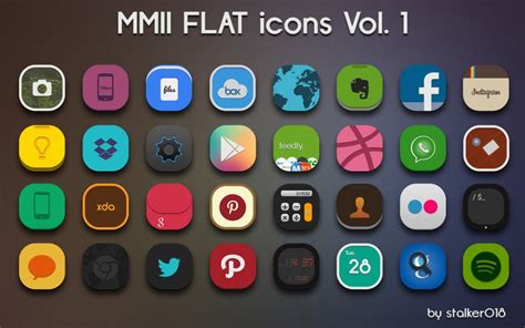 33  Best Free Flat Icons for Designers -DesignBump