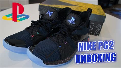 Professional basketball player paul george, in collaboration with nike and playstation, has unveiled a second pair of official playstation shoes. Unboxing PG-2 Paul George PlayStation Nike Shoes | Retro ...
