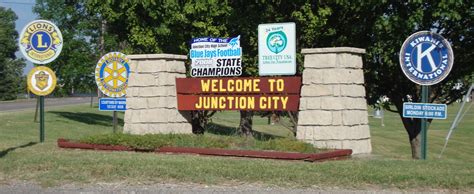 Welcome To Junction City Sign Junction City Kansas Flickr