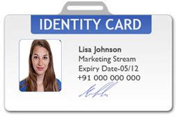 Search for business card templates. Design different types of ID Cards like Student ID Card ...
