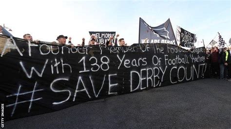 Derby County Fans Protest And Team Show Fight In Battle To Save Club