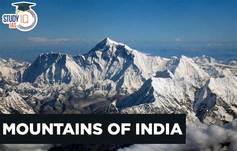 Mountains Of India Map Ranges Names Highest Mountain Peaks