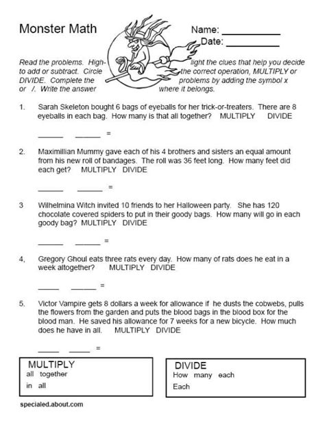 5th Grade Multiplication And Division Word Problems Kidsworksheetfun