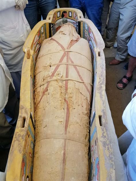 Egypt Unveils 3000 Year Old Wooden Coffins In Luxor Abc News