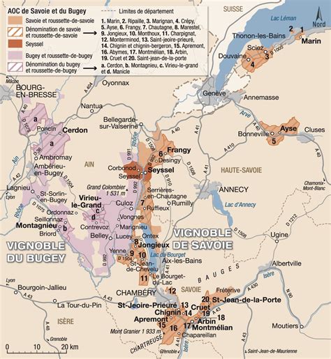 Entdecken sie roussette de savoie, ein typischer savoyen weißwein aus der altesse traube. Savoie et Bugey | Carte des vins, Vin de savoie, Vin de france