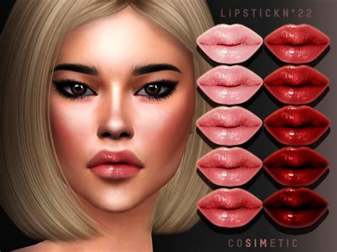 Lipstick N22 By Cosimetic At Tsr Sims 4 Updates