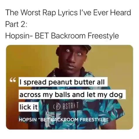 The Worst Rap Lyrics Ive Ever Heard Part 2 Hopsin Bet Backroom