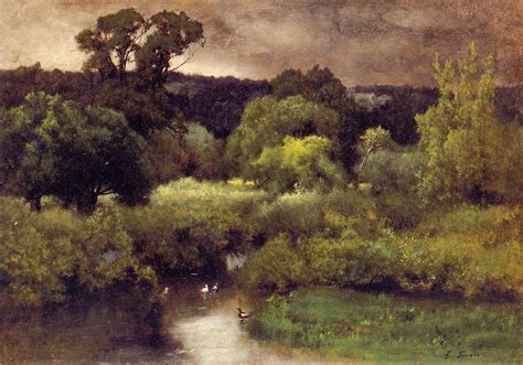 George Inness Tonalist Painter The Hudson River School Tuttart