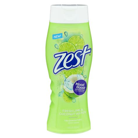 Zest Fresh Lime And Coconut Water Body Wash Shop Body Wash At H E B