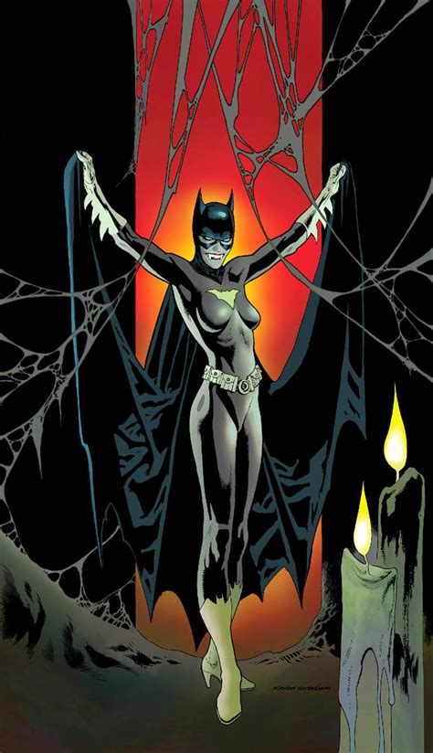 Batman And Batgirl Vampire Halloween Variant Art — Geektyrant