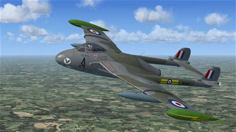 De Havilland Venom Complete Package For Fsx And P3d