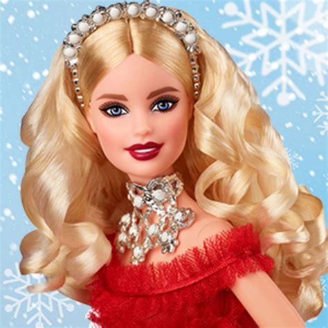 Barbie 2018 Holiday Doll Red Frn69 Best Buy