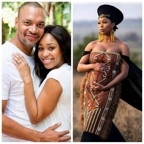 South African Tv Personality Minnie Dlamini And Hubby