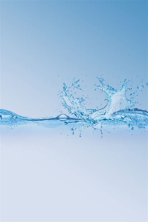 Blue Splash Background
