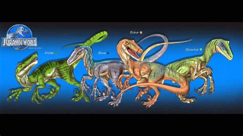 Jurassic World Meet The Raptor Squad Youtube