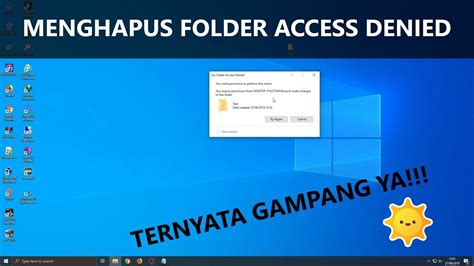 Perlu diketahui bahwa sebenarnya tidak. Cara Menghapus Folder yang Tidak Dapat Dihapus di Windows 10 HD Video - YouTube