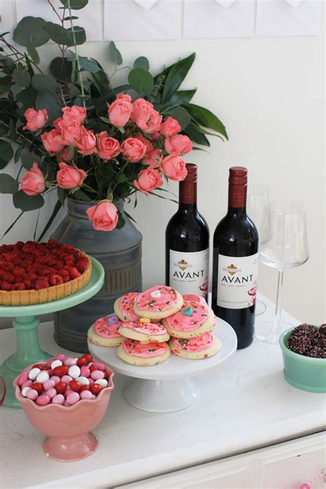 Valentine's Day Dessert Table | At Home In Love