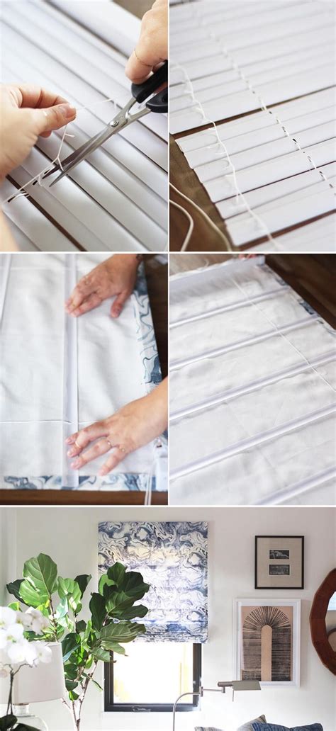 Insert the tension rod in the special pockets you created. 17 Beautiful DIY Window Treatment Ideas to Shine Some Light In Your Home - The ART in LIFE