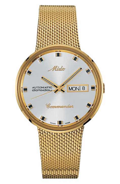 Mens 14k 18k And 24k Gold Watches Nordstrom