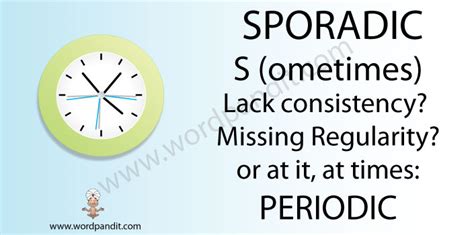 Meaning Of Sporadic