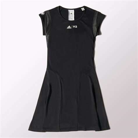 All styles and colours available in the official adidas online store. Adidas Womens Y-3 Roland Garros Dress - Black - Tennisnuts.com