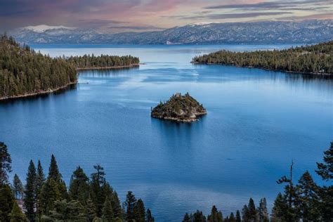 Bleu Wave Sunset Emerald Bay Cruise Lake Tahoe Sightseeing Tours