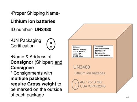 32 Lithium Ion Battery Label For Shipping Labels Database 2020