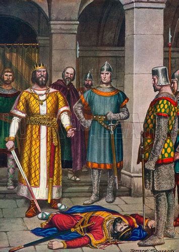 Death Of Odoacer Killed By Theodoric King Of The Ostrogoths Look