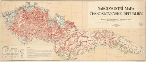 československo Mapa Mapa