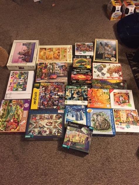 I Had A Great Thrift Store Haul Too 20 Puzzles For 28 Dollars R