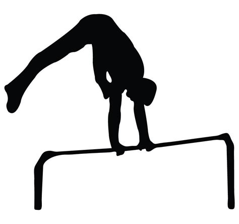 gymnastics silhouette bars master of sanctity