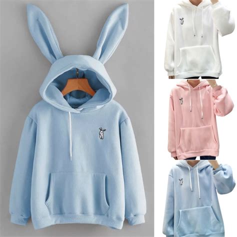 Cute Bunny Hoodie Not Sold In Stores