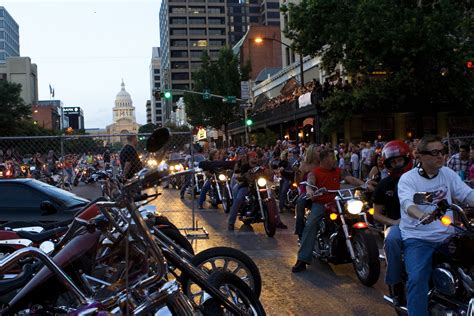 Republic Of Texas Biker Rally 2012 Rolls Into Austin