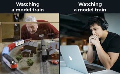 Watching A Train Model Rmemes