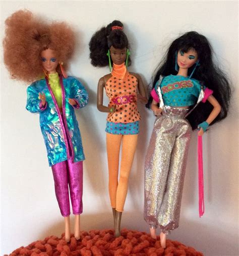1985 Barbie And The Rockers Dana Dee Dee And Diva Dolls Etsy 1980s