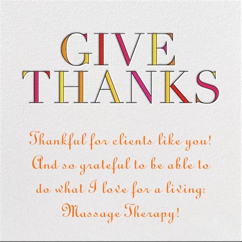 Thankful For Wonderful Massage Clients Massage Therapy Quotes Massage Quotes Massage Therapy