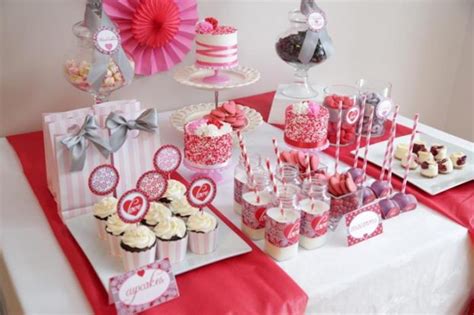 Kara's Party Ideas Valentine's Day Sweet Table {Party Ideas, Supplies