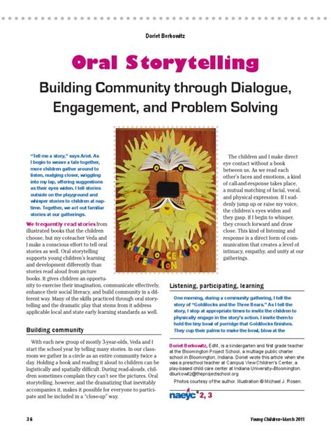 Oral Storytelling Storytelling Teachers