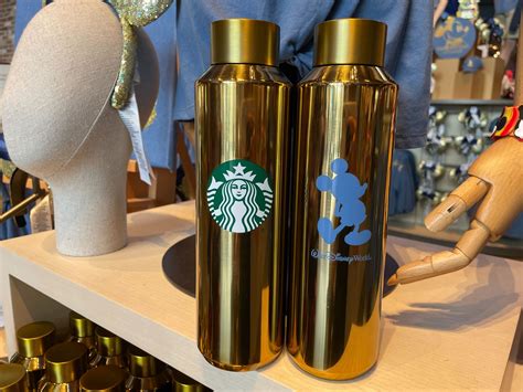 Golden Starbucks Bottle Joins 50th Anniversary Earidescent Shimmer