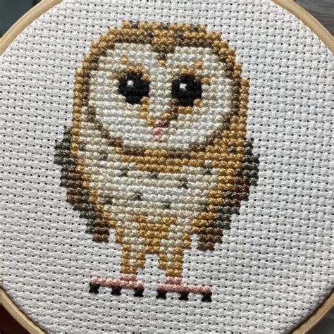 Adorable plush owl to sew! Sloth cross stitch pattern PDF Sloth embroidery PDF | Etsy ...