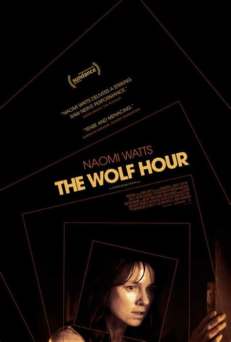 The Wolf Hour Movie Poster 2 Of 3 IMP Awards