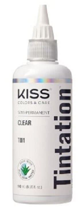 Kiss Colors Tintation Semi Permanent Hair Color Clear Beauty Depot