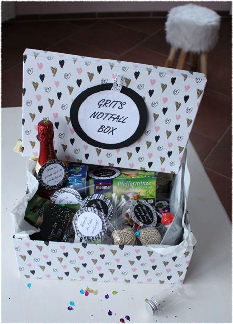 Einige der geschenke sind nicht nur für den 40. Notfall-Box - Wenn-Geschenk zum Geburtstag | Geschenke zum ...