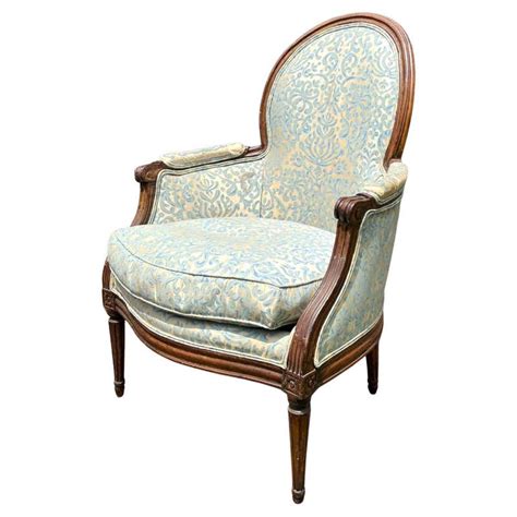 18th Century French Louis Xvi Bergere Chair For Sale At 1stdibs 18th